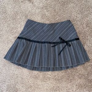 Y2K Pleated Mini Skirt